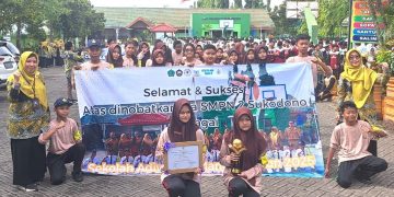 Raih Adiwiyata Mandiri, Siswa SMP Negeri 2 Sukodono Kampanyekan Bebas Dari Sampah Plastik dan Gerakan Bawa Tumbler  