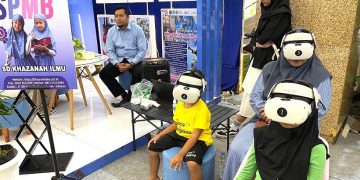 Khazanah Ilmu Hadirkan ‘Trial VR Class’ di Pameran Sekolah Islam Favorit 2026