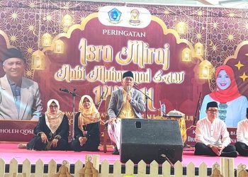 Peringatan Isra Mikraj SMK Negeri 2 Buduran Memperkuat Iman Melalui Semangat ‘KIBLAT’