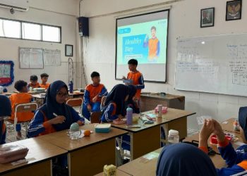 SMP Al Muslim Ajak Siswanya Peduli Kesehatan Melalui Gelar Healthy Day