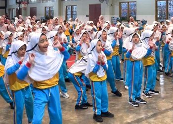 SD Al Muslim Sidoarjo Tanamkan Hidup Sehat Sejak Dini Pada Siswanya