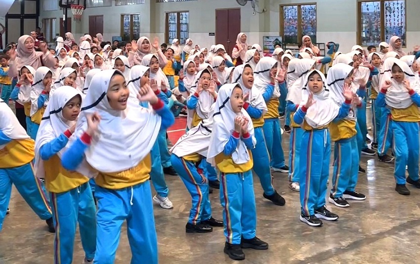 SD Al Muslim Sidoarjo Tanamkan Hidup Sehat Sejak Dini Pada Siswanya