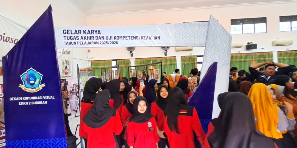 SMK Negeri 2 Buduran Gelar Karya Tugas Akhir dan Kompetensi Keahlian