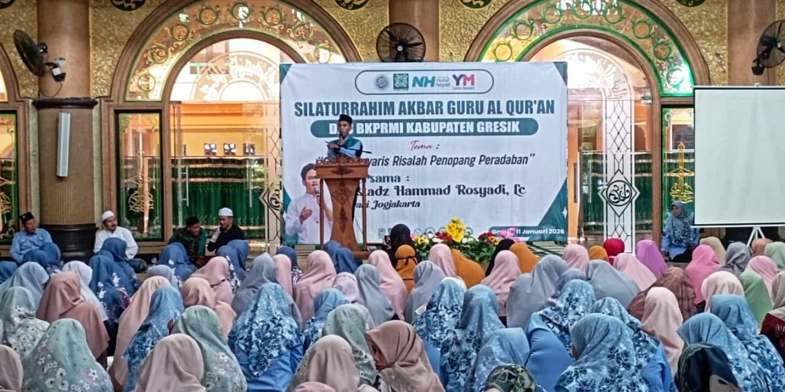 Seribu Guru Al Quran Hadiri Silaturrahmi Akbar di Masjid Jami’ Baitussalam Kebomas