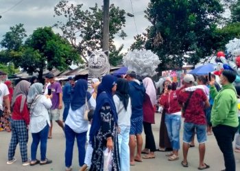 Sejak Patung Macan Putih Viral, Desa Balongjeruk Kediri Kembali Gelar CFD hingga Tata UMKM Warga