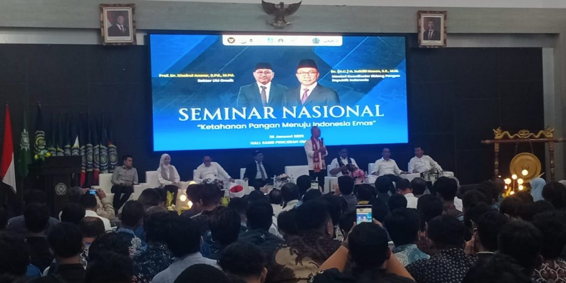 Di Hadapan Menko Zulhas, Rektor UMG Tegaskan Siap Jadi Mitra Pemerintah Percepat Swasembada Pangan