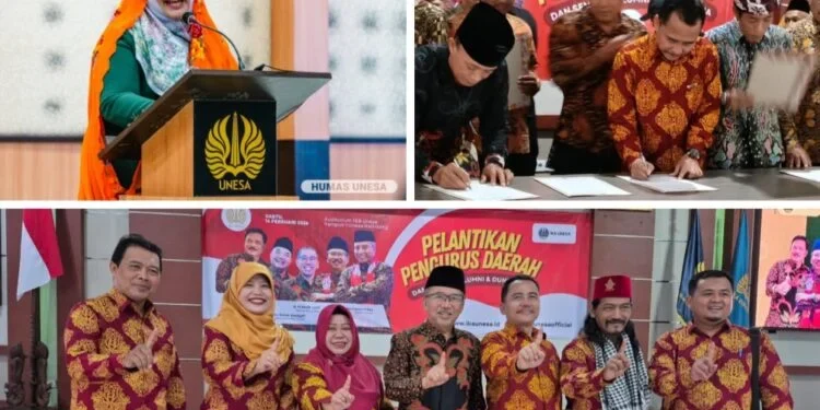 Kadispendik S. Hariyanto Resmi Nakhodai IKA Unesa Gresik, Diperkuat Mantan Wabup Bu Min di Dewan Pembina