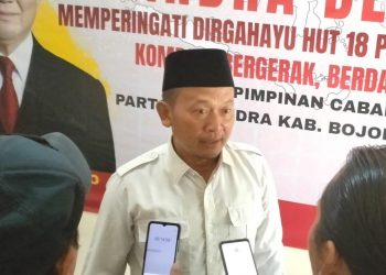 DPC Gerindra Bojonegoro Gelar Tasyakuran dan Baksos, HUT ke-18, Tegaskan Peran Sosial Partai