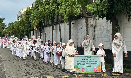 Siswa KB TK Al Muslim Sambut Ramadan 1447 H dengan Riang Gembira