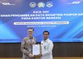 Kantor Imigrasi Surabaya Jadi Pilot Project Pengambilan Data Biometrik Paspor Dinas