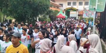 Gerakan 1000 Pohon, Fun Run, Baksos Mengisi 29 Tahun Usia SMA Negeri 1 Gedangan