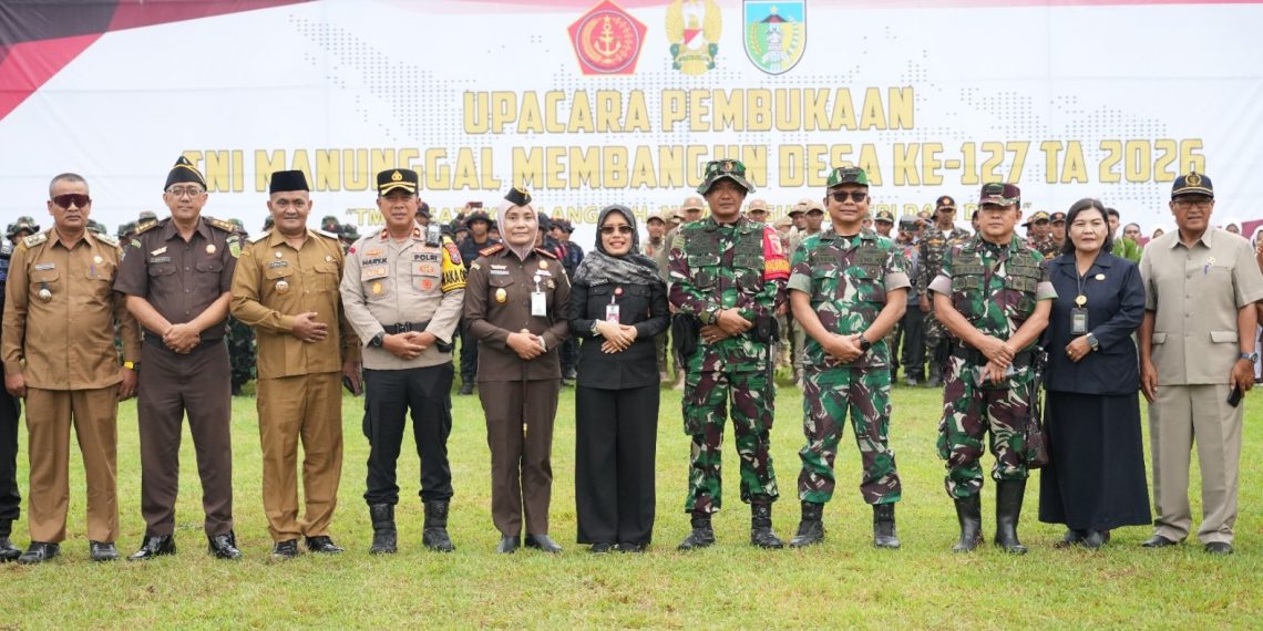 TMMD ke-127 Dimulai di Puncu Kediri, Fokus Infrastruktur dan Pemberdayaan Warga
