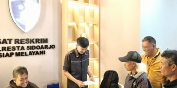 Laporan Dugaan Pemotongan BLTS Kesra Desa Banjarkemantren Dilimpahkan ke Polresta Sidoarjo, Satreskrim Mengaku Belum Terima Surat Dari Polda Jatim