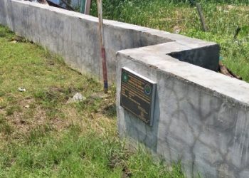 Diduga Ada Mark Up Anggaran Pembangunan Tembok Penahan Banjir, Warga Minta Inspektorat Inspeksi ke Dusun Kepetingan