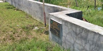 Diduga Ada Mark Up Anggaran Pembangunan Tembok Penahan Banjir, Warga Minta Inspektorat Inspeksi ke Dusun Kepetingan