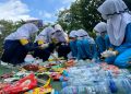 SMA Al Muslim Ajak Kader Lingkungannya SD, SMP dan SMA Lakukan Brand Audit Sampah Plastik