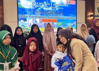 Tumbuhkan Kepekaan Sosial Sesama, SMA Negeri 1 Wonoayu Luncurkan ‘Sapa Bara’