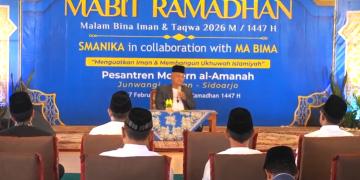 Perkuat Keimanan, Siswa SMA Negeri 1 Krian ‘Mabit’ di Ponpes Modern Al Amanah