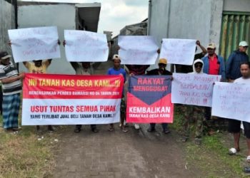 Setelah Warga Gelar Aksi Unjukrasa, Camat Buduran Hingga Kejari Sidoarjo Mulai Tindaklanjuti Hilangnya TKD Damarsi