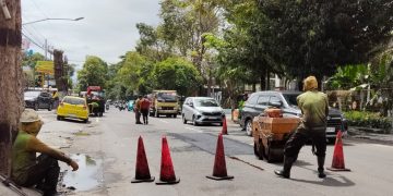 Kebijakan Darurat Jelang Lebaran, PUPR Kediri Tutup 3.000 Lubang di Jalur Poros