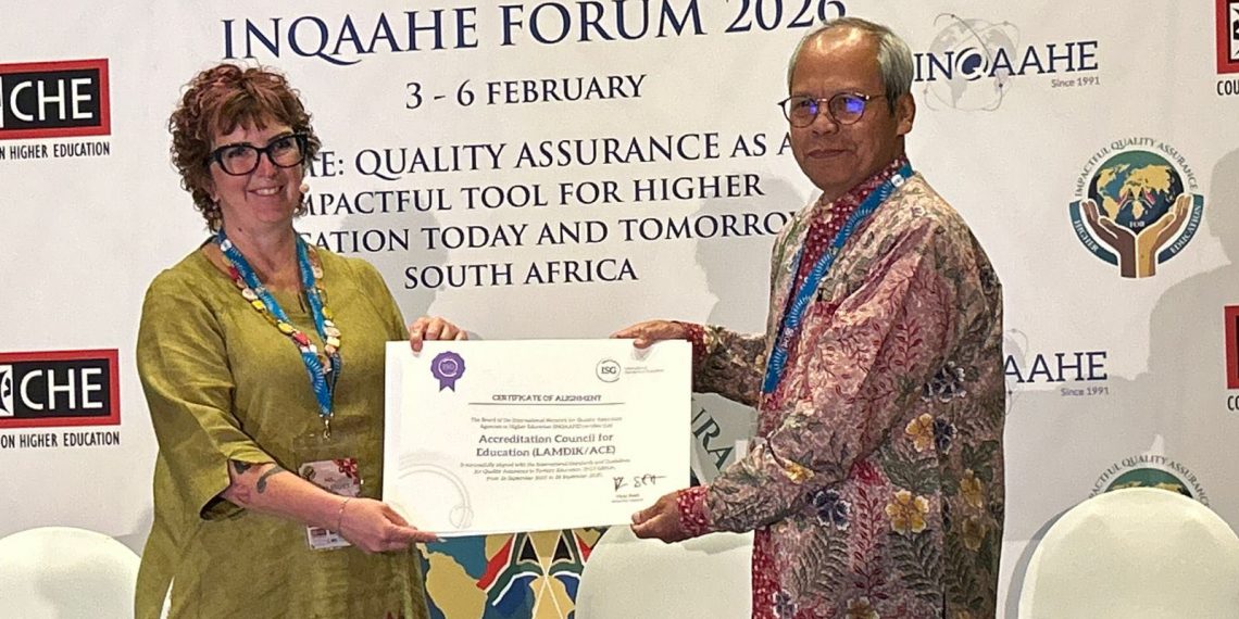 LAMDIK Terima Pengakuan Internasional INQAAHE
