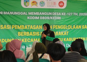 TMMD ke-127 Sentuh Isu Lingkungan, Warga Gadungan Didorong Kurangi Sampah dari Rumah