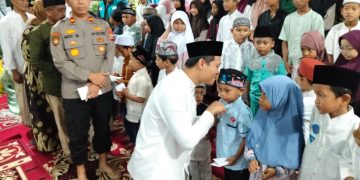 Peringatan Nuzulul Qur’an di Pendopo Kebomas Dipadu dengan Khataman dan Santunan Anak Yatim