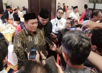 DLU dan BHS Bukber Bareng Wartawan, IPSI dan Tarung Drajat, Dorong Bela Diri Masuk Ekstrakulikuler Sekolah