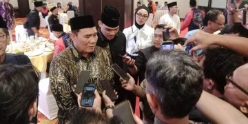 DLU dan BHS Bukber Bareng Wartawan, IPSI dan Tarung Drajat, Dorong Bela Diri Masuk Ekstrakulikuler Sekolah