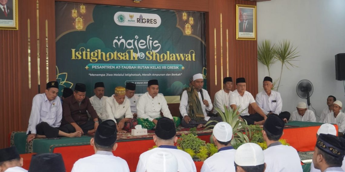 Istighotsah di Rutan, MUI Gresik Ajak Warga Binaan Raih Kemuliaan Ramadan
