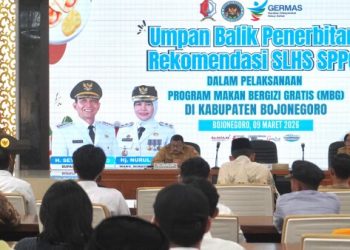 Pemkab Bojonegoro Dorong SPPG Miliki SLHS untuk Layanan MBG Maksimal