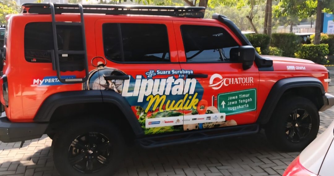 Chatour Travel Gandeng Polda Jatim dan Suara Surabaya, Pantau Arus Mudik di Tiga Wilayah