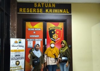 Korban Pemotongan BLTS Kesra Banjarkemantren Dimintai Keterangan Oleh Penyidik Tipidkor Polresta Sidoarjo