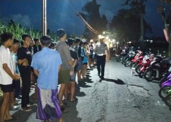 Polres Kediri Sikat Balap Liar di Plosoklaten, 75 Motor Diamankan
