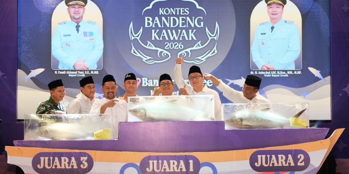 Festival Bandeng Kawak Gresik 2026, Ikan Seberat 19 Kg Pecahkan Rekor Baru, Laku Rp 50 Juta