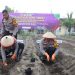 Perkuat Program Ketahanan Pangan, Polres Kediri Tanam 3.000 Bibit Uwi Ungu