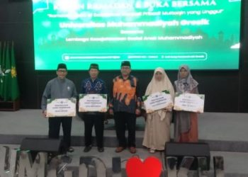 Momentum Ramadan Berkah, UMG Berikan Santunan kepada Puluhan Anak Yatim