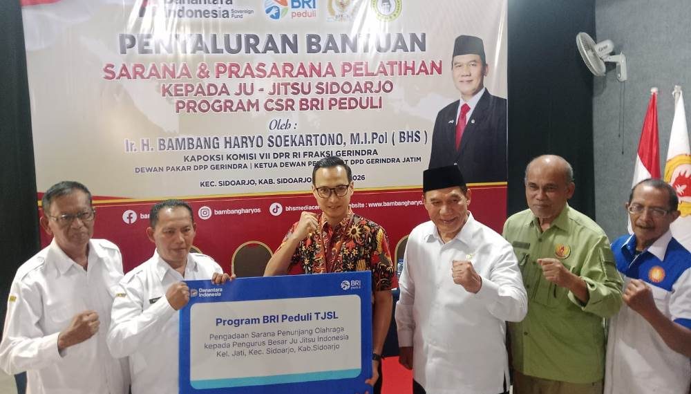 BHS Dukung Tingkatkan Prestasi Atlet Ju-Jitsu, Salurkan Bantuan Matras dari CSR BRI