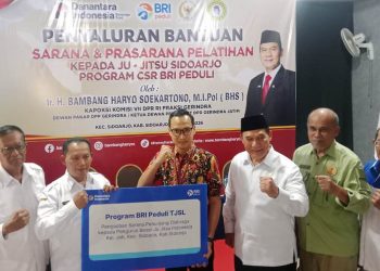 BHS Dukung Tingkatkan Prestasi Atlet Ju-Jitsu, Salurkan Bantuan Matras dari CSR BRI