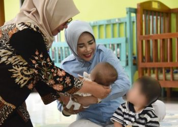 Wakil Bupati Sidoarjo Kangen Balita di UPT PPSAB Jatim