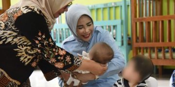 Wakil Bupati Sidoarjo Kangen Balita di UPT PPSAB Jatim