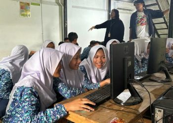 Siswa SMP Al Muslim Jawa Timur Eksplorasi Animasi dan Dubbing
