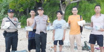 Kokain 27 Kg Lebih Diamankan di Pesisir Pantai Giligenting Sumenep