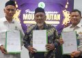 Kembangkan Pembinaan Spiritual dan Keterampilan Warga Binaan, MUI Gresik, BAZNAS, dan Rutan Teken MoU Lanjutan Pesantren At-Taubah