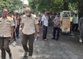 Tak Lagi Berikan Toleransi, Pemkab Kediri Garuk Gerobak yang Ditinggal di SLG
