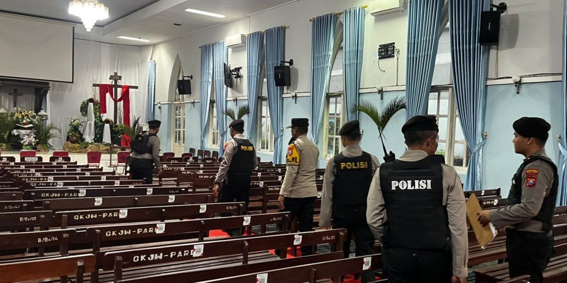 Jelang Paskah 2026, Sterilisasi Gereja di Kediri Tegaskan Urgensi Keamanan Rumah Ibadah