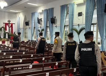 Jelang Paskah 2026, Sterilisasi Gereja di Kediri Tegaskan Urgensi Keamanan Rumah Ibadah