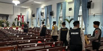 Jelang Paskah 2026, Sterilisasi Gereja di Kediri Tegaskan Urgensi Keamanan Rumah Ibadah