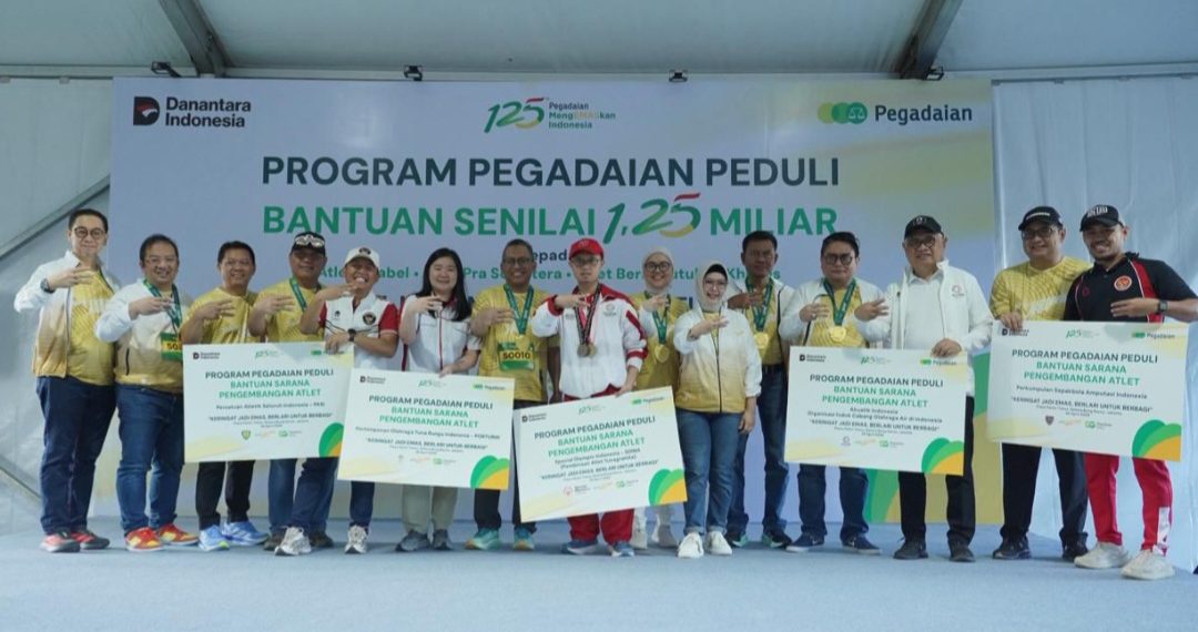 Pegadaian Kanwil XII Surabaya, Dukung Suksesnya Tring! Golden Run 2026