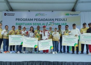 Pegadaian Kanwil XII Surabaya, Dukung Suksesnya Tring! Golden Run 2026